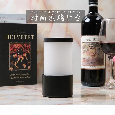 铁艺玻璃烛台客厅餐桌吧台摆设软装饰品摆件样板房新古典金色定制