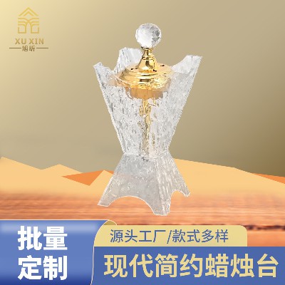 创意蜡烛台客厅摆件浪漫烛光晚餐蜡烛台简约批发家居软装饰蜡烛台