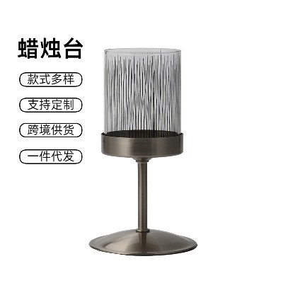 蜡烛烛台创意欧式摆件复古家居浪漫婚庆礼品烛光晚餐客厅餐桌定制