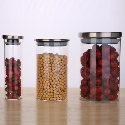 密封罐糖果巧克力厨房食品储物罐玻璃瓶酵素罐蜂蜜瓶储藏罐手工