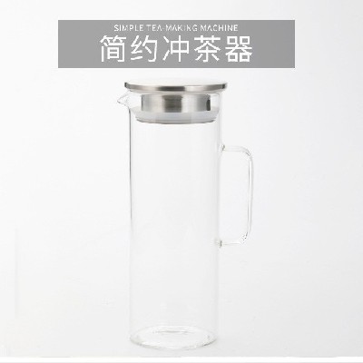 不锈钢水壶玻璃内胆法式法压壶咖啡壶家用咖啡滤压玻璃过滤杯定制