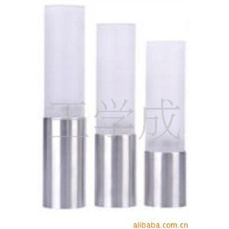 Transparent decorative candlestick