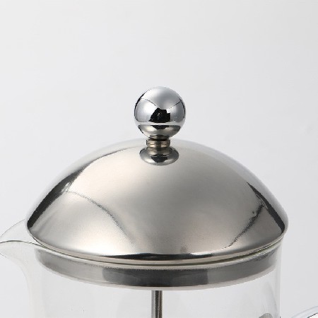 Stainless steel kettle, press pot, glass inner pot, coffee pot, household filter cup, hand flushing French filter press pot, customized inner pot