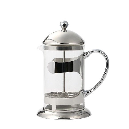 Stainless steel kettle, press pot, glass inner pot, coffee pot, household filter cup, hand flushing French filter press pot, customized inner pot