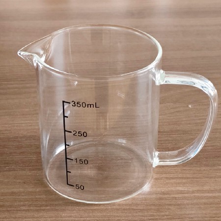New precision thickened milk tea shop kitchen baking measuring tool with graduated cup and transparent glass measuring cup