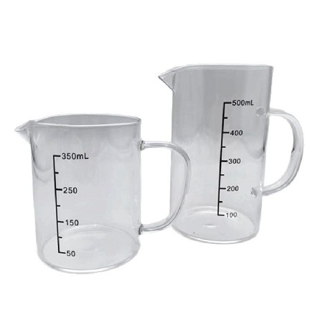New precision thickened milk tea shop kitchen baking measuring tool with graduated cup and transparent glass measuring cup
