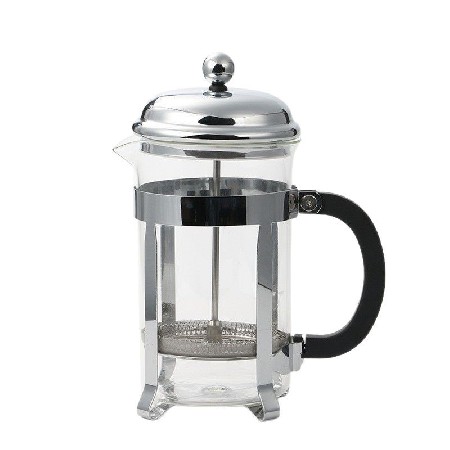 不锈钢水壶玻璃内胆法式压壶家用冲茶器手压过滤杯冷淬壶内胆定制