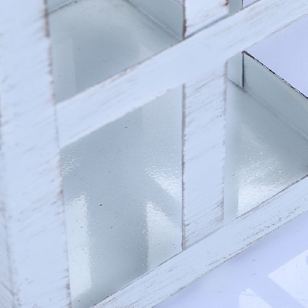 欧式酥油灯复古木头烛台创意装饰香薰蜡烛台做旧浪漫风灯摆件定制