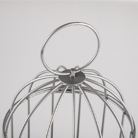 Hollow metal birdcage candle holder creative European candle stand Western restaurant retro home decoration craft customization