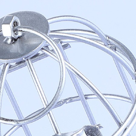 鸟笼北欧风不锈钢风灯笼烛台家具复古铁艺烛台工业风餐桌装饰定制