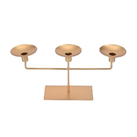 金属烛台餐桌宴会创意摆件婚庆酒店家居烛光晚餐烛台道具饰品定制