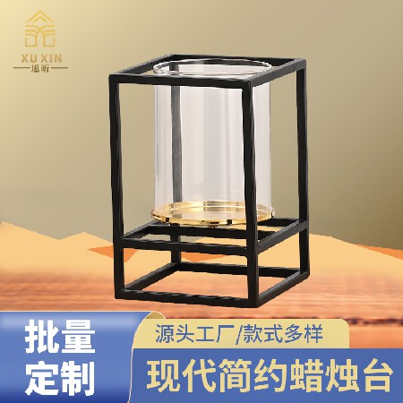 简约ins风蜡烛台居家软装客厅摆件蜡烛台批发卧室配置装 摆件定制