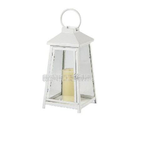 欧美式复古铁艺玻璃蜡烛台摆件 户外手提风灯马灯工艺品装饰定制