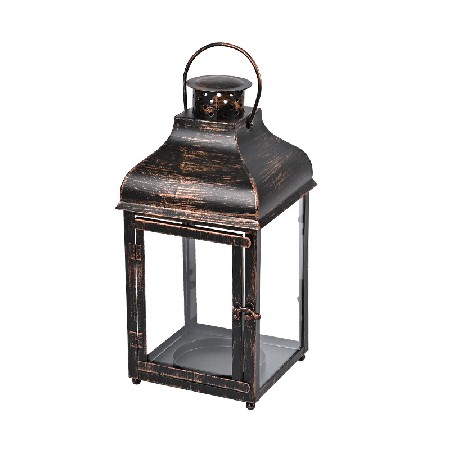 高颜值烛台古典时尚铁艺玻璃烛台轻奢复古精美蜡客厅桌面摆件家居