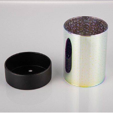 Metal candle stand, simple and creative, starry sky candle cup, hotel dinner, home decor, romantic restaurant decoration, decoration and decoration customization