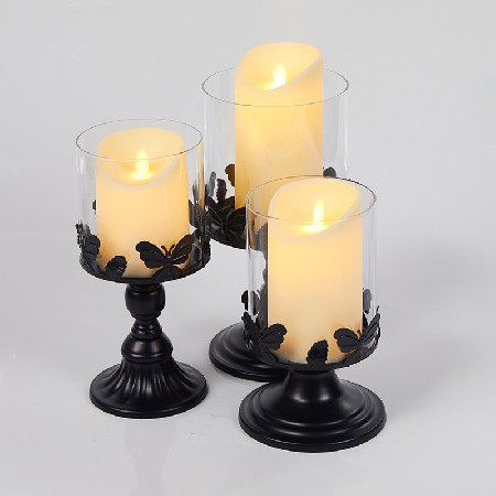 Luxury Candles Taipei European Romantic Wedding Festival Table Candlelight Dinner Decorations Vintage Candlestick Customization