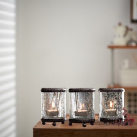 Iron Candle Stand Classic Hotel Restaurant Home Decoration Atmosphere Decoration Supplies Candle Utensils Decoration Customization