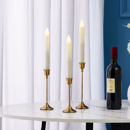 Light luxury horn candle stand, wedding romantic atmosphere, Nordic ins wind candle stand, home decoration, dining table decoration, customization