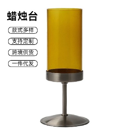 Creative European Candle Stand Home Romantic Wedding Gift Candlelight Dinner Living Room Dining Table Decoration Ornament Customization