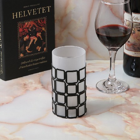 European style modern minimalist glass candle holders, candles, incense burners, decorative home items, creative home decor gifts, romantic wedding customization