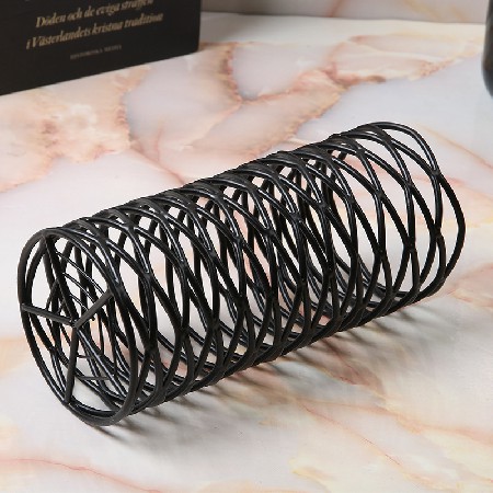 Neoclassical Home Bedroom Sample Room Decoration European Creative Retro Candlestick Metal Hollow Decoration Decoration Decoration