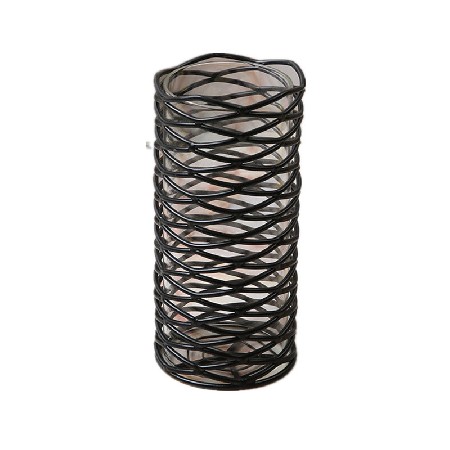 Neoclassical Home Bedroom Sample Room Decoration European Creative Retro Candlestick Metal Hollow Decoration Decoration Decoration