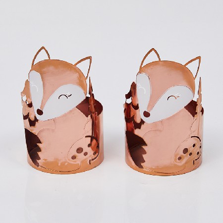 童趣铁艺烛台家用客厅烛台家居氛围摆件烛光晚餐镂空蜡烛杯可定制