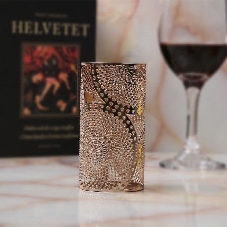 欧式烛台现代复古铁艺方形蜡烛灯家居创意软装饰简约婚庆摆件定制