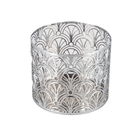 跨境日式圆形创意铁艺烛台烛光晚餐浪漫蜡烛杯西餐厅装饰摆件烛杯