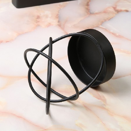 Candle cup, European style glass candle stand, minimalist wedding decoration, hotel home decor, restaurant, bar, frosted glass candle holder