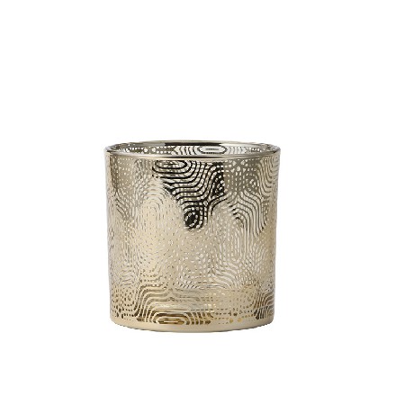 欧式浪漫玻璃烛台香薰蜡烛杯西餐烛光晚餐蜡烛台餐桌摆件批发定制