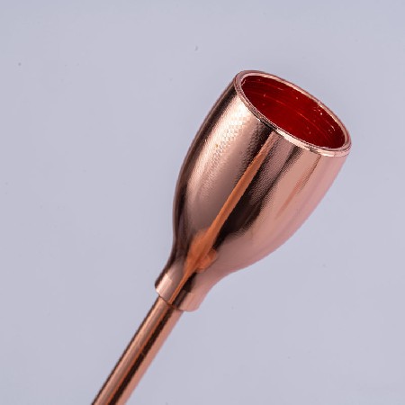 European romantic restaurant dining table decorations, creative home decor, gold-plated single head iron candle holders, ins, minimalist