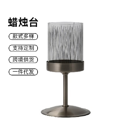 蜡烛烛台创意欧式摆件复古家居浪漫婚庆礼品烛光晚餐客厅餐桌定制