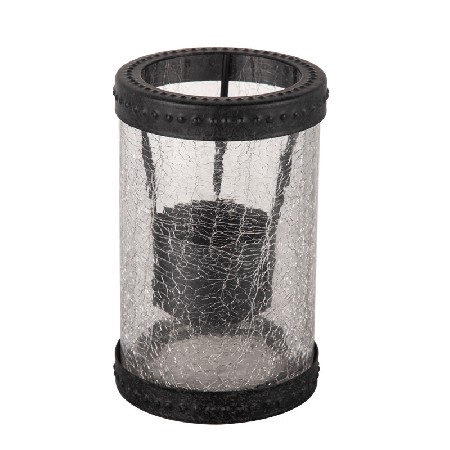 现代简约金属浪漫蜡烛台磨砂透明烛杯餐桌装饰时尚玻璃烛台摆件品