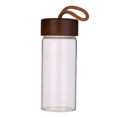 透明玻璃茶叶密封罐食品五谷杂粮收纳盒带盖储物罐小瓶子罐子定制