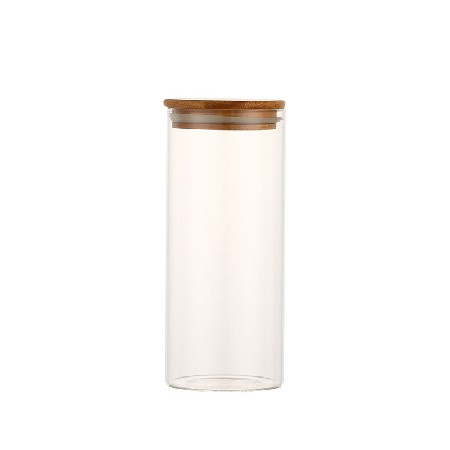 Sealed glass jar, storage jar, transparent food jar, high borosilicate circular tea candy seal, customized processing according to drawings