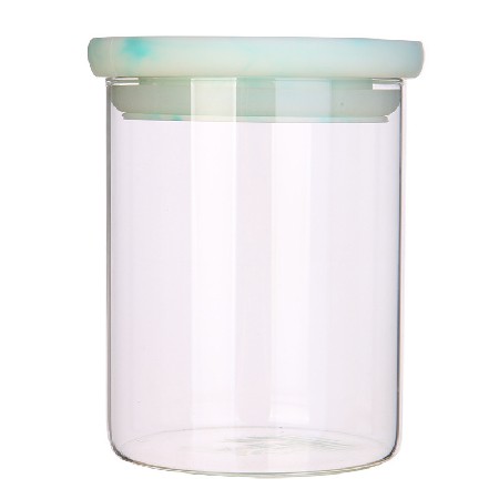 密封罐玻璃瓶透明茶叶罐厨房食品杂粮储物罐家用带盖收纳罐定制