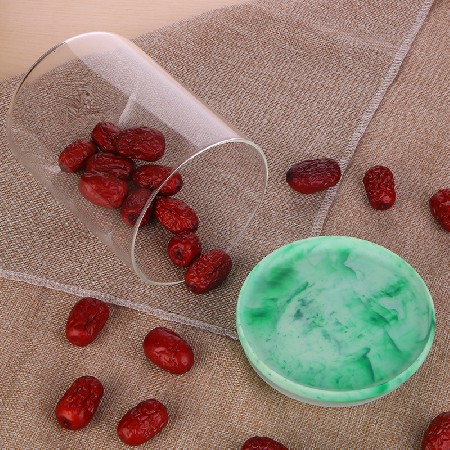 Glass bottle sealed jar with lid, transparent tea, kitchen food, miscellaneous grains, snacks, storage and storage can customized