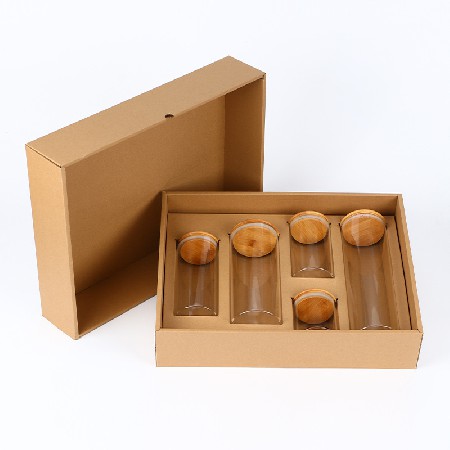 高硼硅玻璃密封罐食品储物罐木盖茶叶陈皮厨房杂粮储物玻璃罐定制