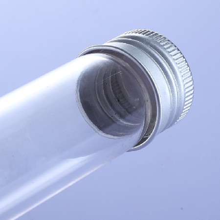 High borosilicate glass jar, flower tea jar, slender test tube jar, 25mm, 45mm glass jar, stainless steel lid, customized food bottle