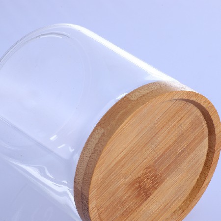 High borosilicate glass jar, melon seed peanut storage jar, household kitchen storage jar, flower tea sealed canned decoration customization