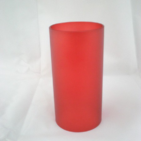 高硼硅玻璃管喷漆餐吊有色玻璃管耐高温烤花烤漆均匀玻璃工艺制品