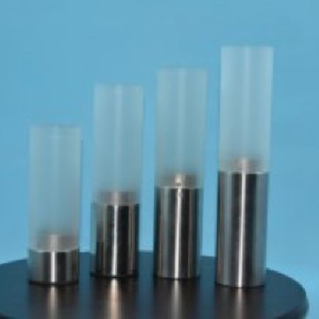 高硼硅玻璃管植物照明高硼硅磨砂玻璃管防爆耐高温高玻璃烛台定制