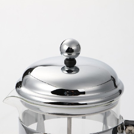 不锈钢法式压壶水壶玻璃内胆家用冲茶器手压过滤杯冷淬壶内胆定制