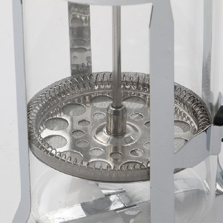 不锈钢法式压壶水壶玻璃内胆家用冲茶器手压过滤杯冷淬壶内胆定制