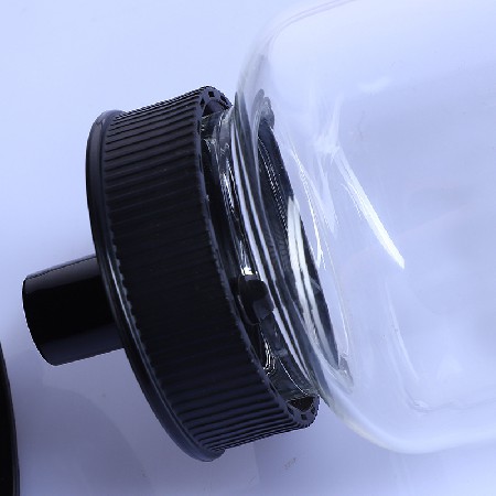 跨境供货玻璃水杯直身大容量运动水杯户外吸管杯现货玻璃内胆定制