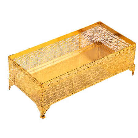 欧式金色创意镂空纸巾盒酒店餐厅纸巾架家居装饰客厅茶几纸巾收纳