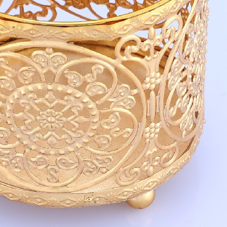 金属烛台创意现代简约铁艺镂空蜡烛台酒店家居桌面装饰摆件品定制