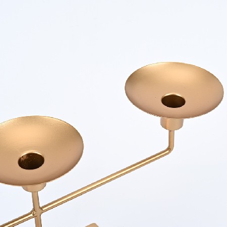Iron Candle Stand Modern Minimalist Style Home Desktop Decoration Ornament Candlelight Dinner Candlestick Props Accessories Customization