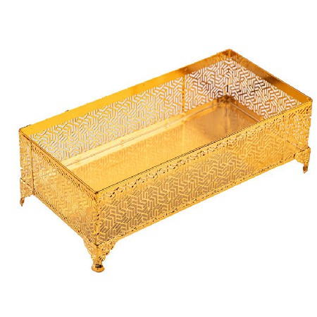 纸巾盒欧式金色创意镂空酒店餐厅纸巾架家居装饰客厅茶几摆件定制